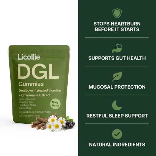Licollie - Stop Heartburn Before It Starts, Naturally
