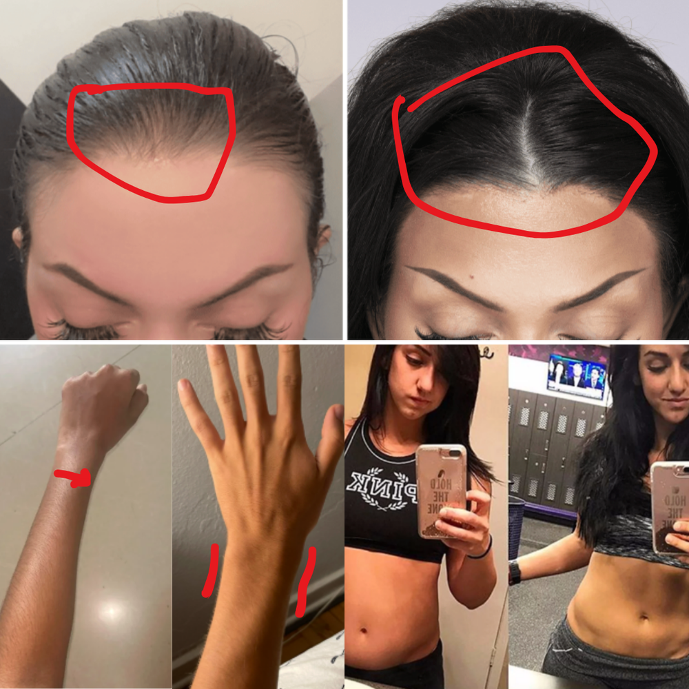 MY RESULTS: WEEK 1 TO MONTH 6