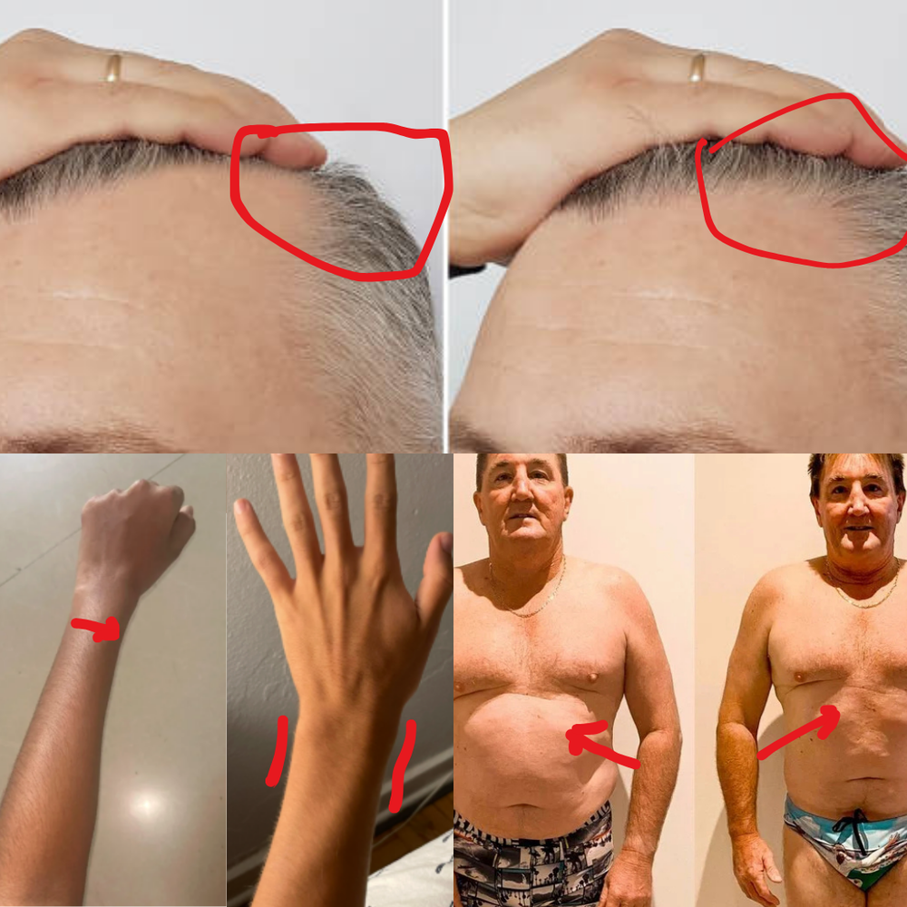 MY RESULTS: WEEK 1 TO MONTH 6