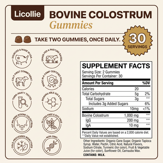 Bovine Colostrum - Gut Ritual